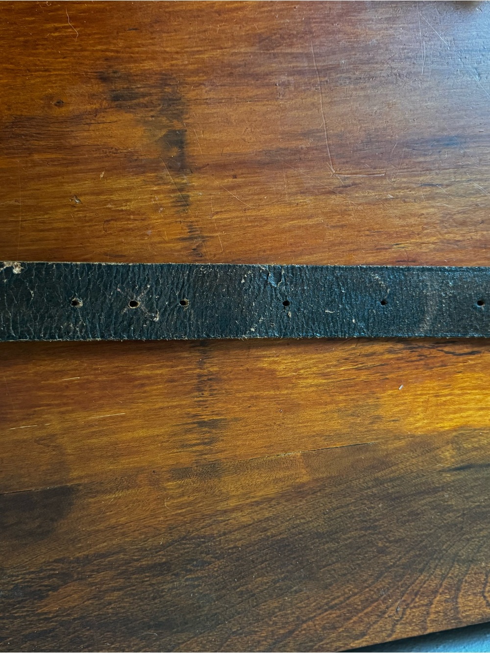 Guruwear Happiness Vintage y2k Brown Leather Belt with Ornate Buddha Buckle - Picture 9 of 16